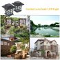2pcs Garden Solar Oriental LED Lamp Outdoor Yard Lawn Decorative Light