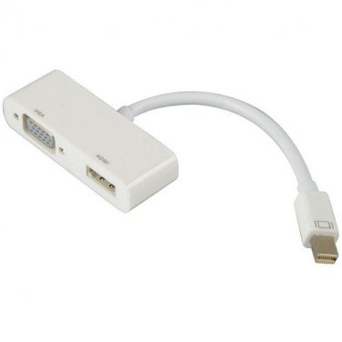 Mini Display Port DP to HDMI VGA Adapter Cable for Apple MacBook Air