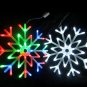 40 LED Colorful Snowflake Fairy Lights String Curtain Light Christmas Wedding Holiday Decor