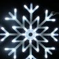 40 LED Colorful Snowflake Fairy Lights String Curtain Light Christmas Wedding Holiday Decor
