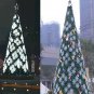 40 LED Colorful Snowflake Fairy Lights String Curtain Light Christmas Wedding Holiday Decor
