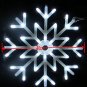 40 LED Colorful Snowflake Fairy Lights String Curtain Light Christmas Wedding Holiday Decor