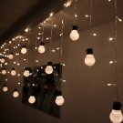 Colorful 48 LEDs 10 Bulbs Fairy Light String Wedding Xmas Party Decoration 110V