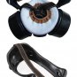 Double Gas Mask Protection Filter Chemical Gas Respirator Face Mask