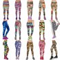 YOGA Workout Floral Printed Sport Pants Leggings Fitness Stretch Trouser