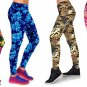 YOGA Workout Floral Printed Sport Pants Leggings Fitness Stretch Trouser