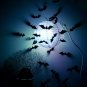 12pcs Halloween 3D Black Bat Wall Sticker Halloween Party Home Decoration