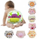Cartoon Kids Pee Potty Training Pants Washable Cloth Diaper Nappy Underwear