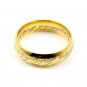 Fashion Stainless Steel Ring The Lord of the Rings Gold Plated 6MM