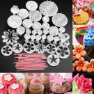 47pcs Cake Decoration Mold Tools Set Sugarcraft Icing Cutters Plungers Useful