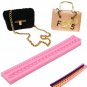 Long Chain Silicone Fondant Mould Purse Bag Cake Mold Sugar Craft Decorating Tool