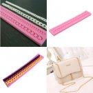 Long Chain Silicone Fondant Mould Purse Bag Cake Mold Sugar Craft Decorating Tool