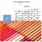 24 Colored Drawing Oil Base Non-toxic Pencils Tin Set