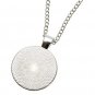 Cute Cartoon Owl Glass Cabochon Silver Long Chain Pendant Necklace