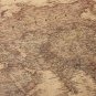 71*46.5cm Brown Paper Antique World Map Wall Chart Poster