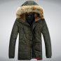 Men Winter Down jacket Protective Cold Windproof Hooded Coat