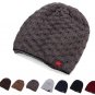 Unisex Winter Warm Skull Knit Beanie Cap Dual Wearable Men Women Riding Skiing Hat