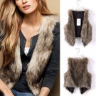 Waistcoat Gilet Jacket Coat Sleeveless Outwear Short Vest