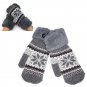 Lady Winter Pure Manual Weaving Warm Snow Wool Gloves