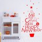 Tree Window Wall Stickers DIY Christmas Decoration Stickers Paste Stickers