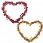Christmas Tree Ornament Ribbon Garland With Love Heart Christmas Decoration