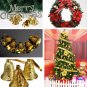 9pcs Christmas Hanging Jingle Bell Christmas Xmas Tree Decor