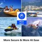 Kids Swimming Life Jacket Vest Whistle Child Youth Boy Girl Boating