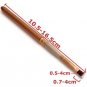 Professional Golden Makeup Brushes Set Eyebrow Shadow Brush with Leather 12Pcs
