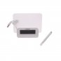 Digital Snooze Alarm Clock Calendar 4 Port USB Hub Memo Message Board + Pen