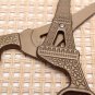 Vintage Eiffel Tower Cross-stitch Embroidery Scissor Titanium DIY Handicrafts Sewing Shear