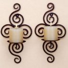 Candle Holder Wall Hanging Sconce Furnishing Articles Handmade Iron
