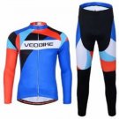 Unisex Bicycle Long Sleeve Jersey Set Sportswear Suit Cycling Bike Clothes Suit
