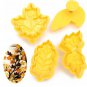 4PCS Maple Leaf Plunger Cookie Cutter Biscuit Fondant Cake Mold Baking Tool