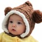 Winter Beanie Crochet Knit Loose Warm Wool Knit Beanie Cap