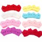 Newborn Baby Winter Girl Boy Crochet Knit Crown Photography Accessories Hair Head