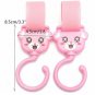 2pcs Plastic Baby Mom Cute Stroller Hanging Closet Accessories Pushchair