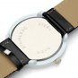 Womage PU Leather Band Pencil Analog Wrist Watch