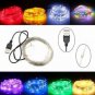 10M 100 LED USB Copper Wire Flexible String Fairy Light Xmas Wedding Party Decor