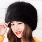 Fluffy Faux Fox Fur Russian Cossack Style Winter Hat Warm Cap