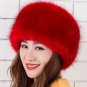 Fluffy Faux Fox Fur Russian Cossack Style Winter Hat Warm Cap