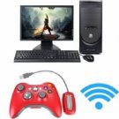 Wireless Game Remote Controller Powered USB Port for Microsoft Xbox 360 Console 4 Colors