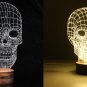 3D Visual LED Table Lamp Energy Saving Wooden Night Lamp For Holiday
