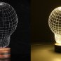 3D Visual LED Table Lamp Energy Saving Wooden Night Lamp For Holiday