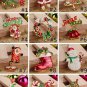 Different Styles Santa Socks Trees Alloy Christmas Brooch Pins For Christmas