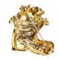 Different Styles Santa Socks Trees Alloy Christmas Brooch Pins For Christmas