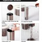 Stainless Steel Hand Manual Coffee Bean Grinder Mill Kitchen Grinding Tool