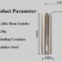 Stainless Steel Hand Manual Coffee Bean Grinder Mill Kitchen Grinding Tool