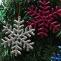 6pcs Star Snowflake Christmas Hanging Decoration Tree