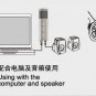 Portable Karaoke KTV Microphone For iPhone iOS/Android/Windows