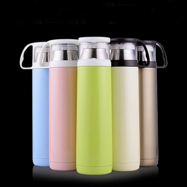 Portable Insulated Vacuum Flask Stainless Steel Coffee Thermos Bottle Travel